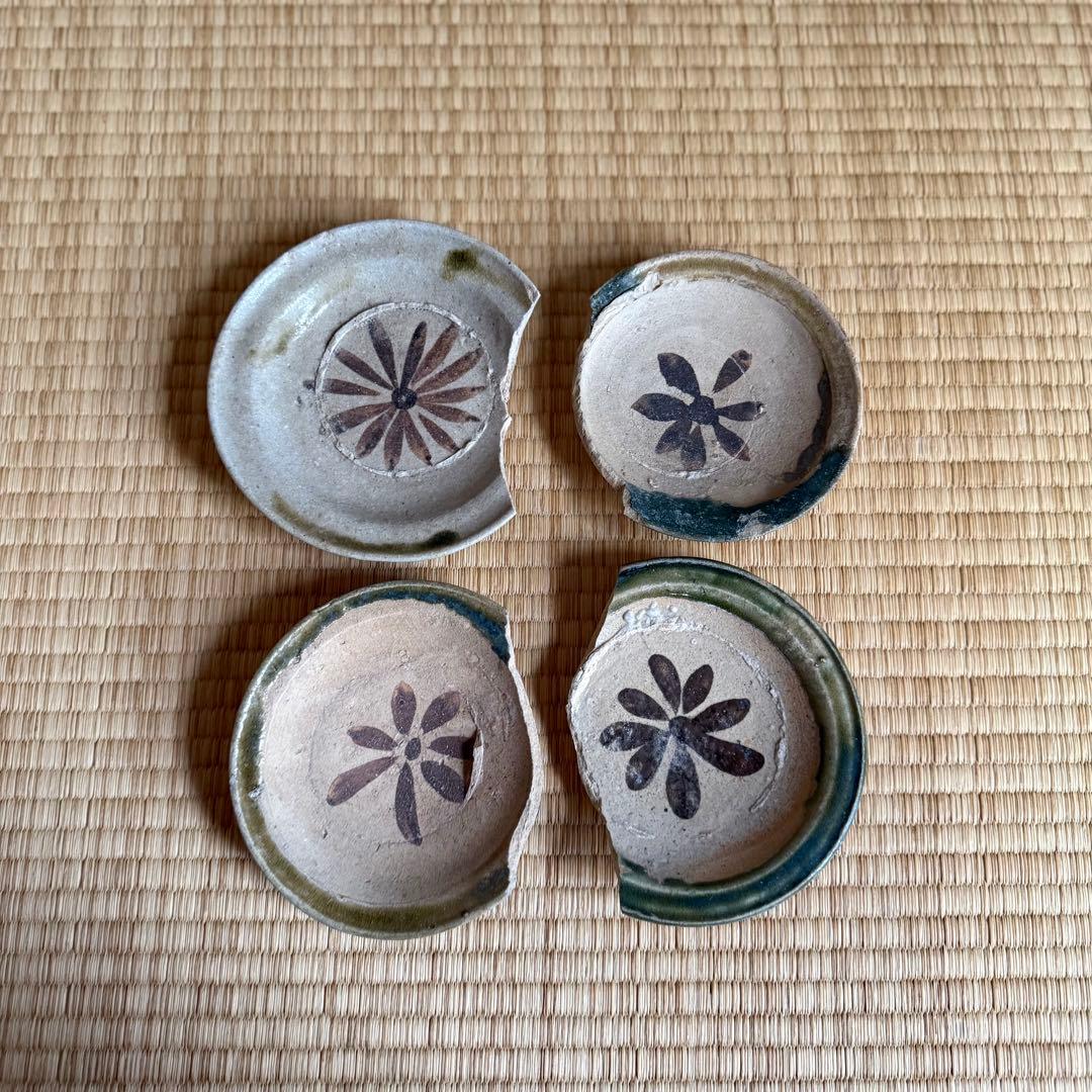 美濃 陶片 桃山時代 江戸時代 古美濃 志野 絵志野 織部 黄瀬戸 古美術 骨董