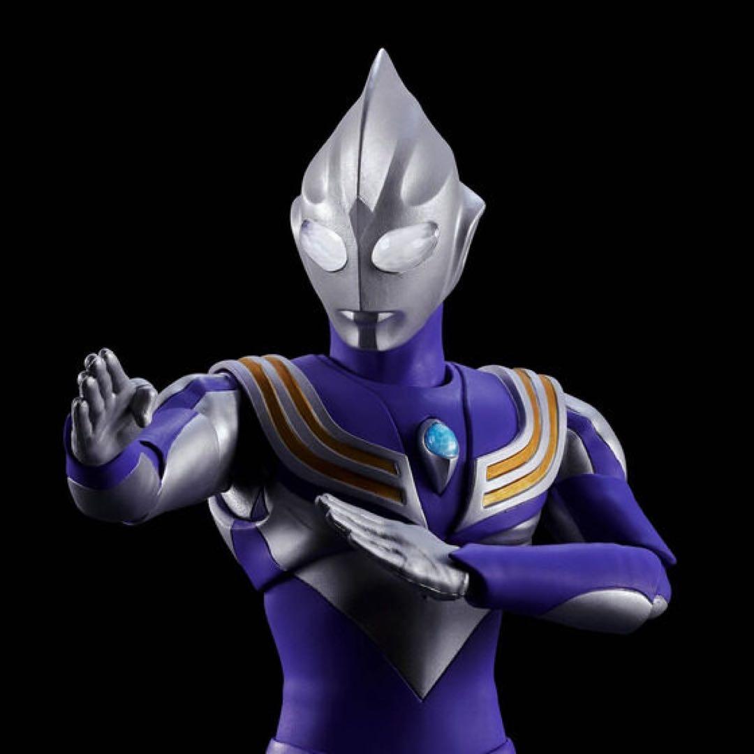 新品2種　真骨彫ウルトラマンティガ ウルトラの星Edition&スカイタイプ