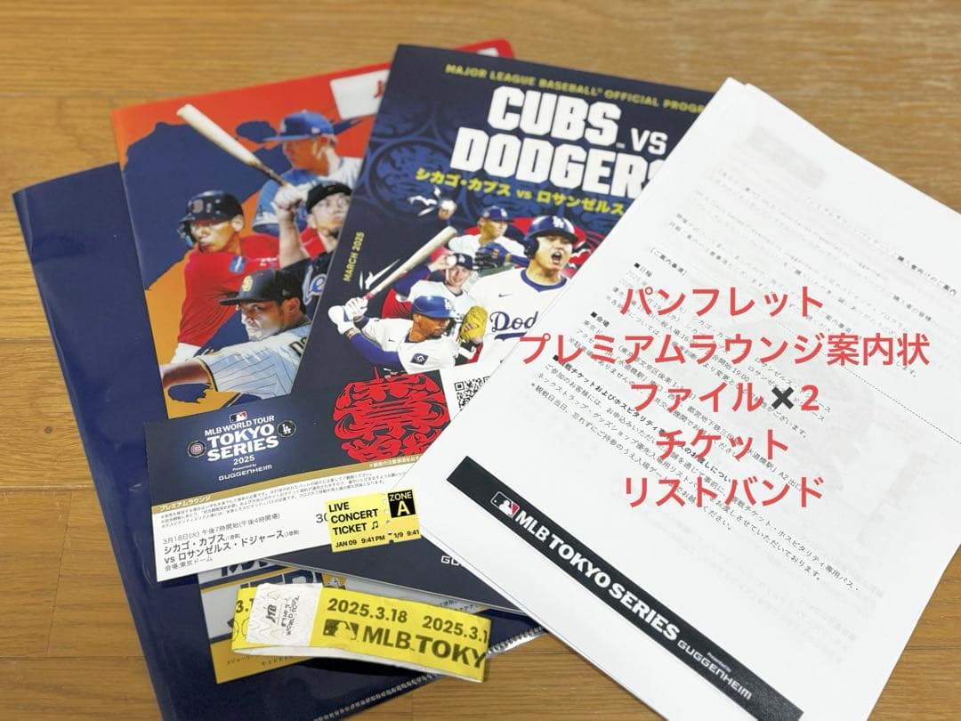 MLB TOKYO プレミアムラウンジ　非売品セット＋グッズセット