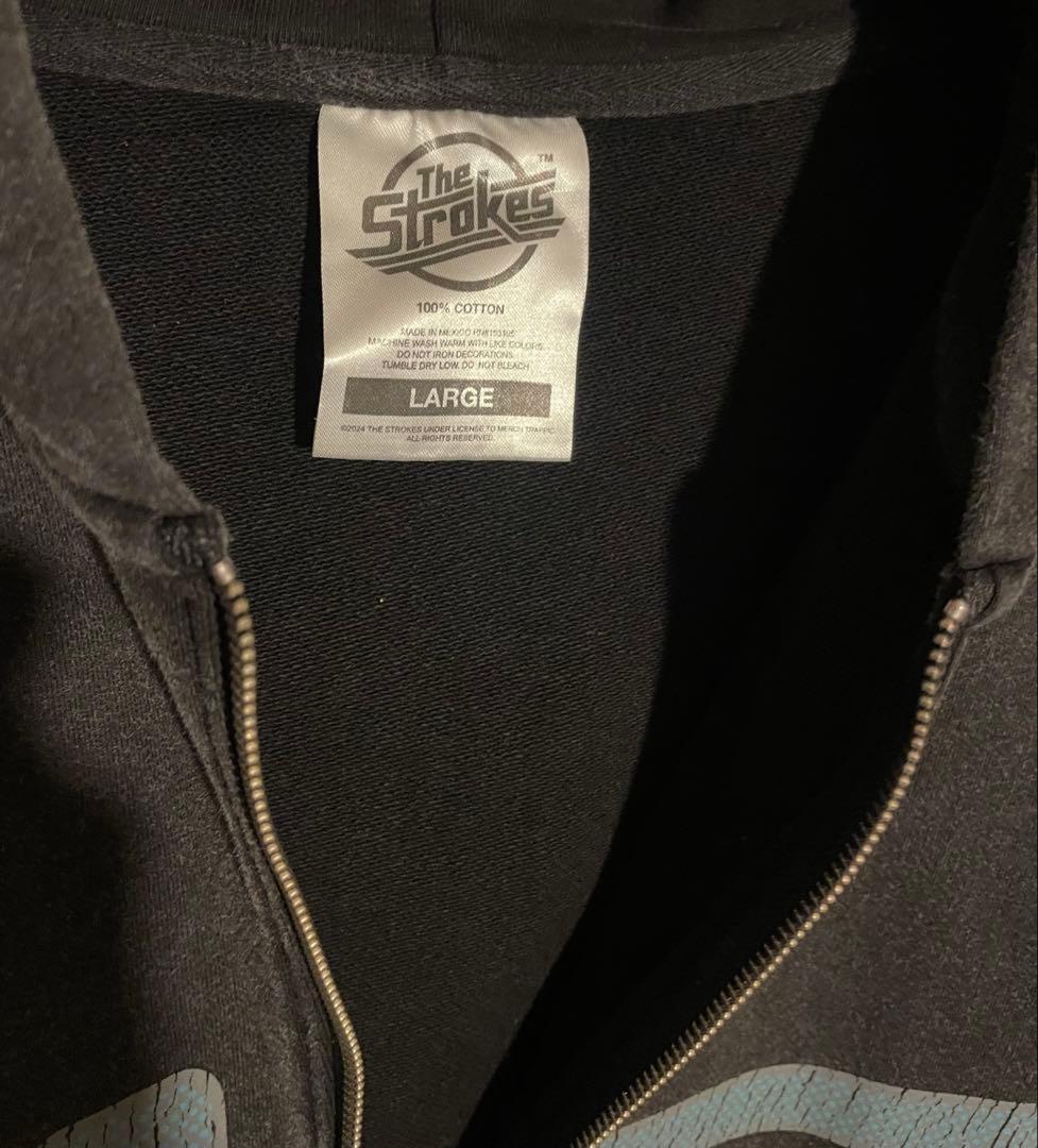 The Strokes オーバーサイズ　フードパーカー　L ◆公式オフィシャル品