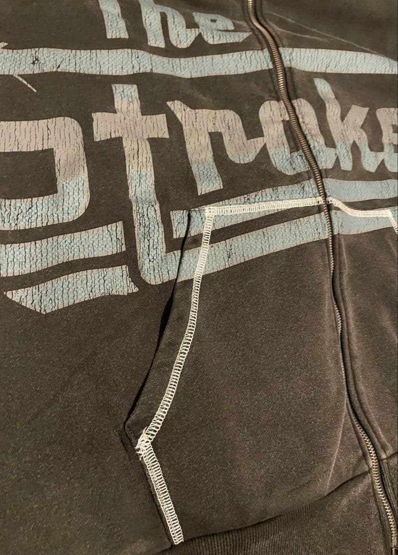 The Strokes オーバーサイズ　フードパーカー　L ◆公式オフィシャル品