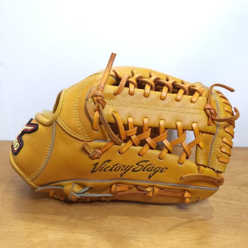 ミズノ MIZUNO ビクトリーステージ 本格モデル 良品 児童用 硬式グローブ