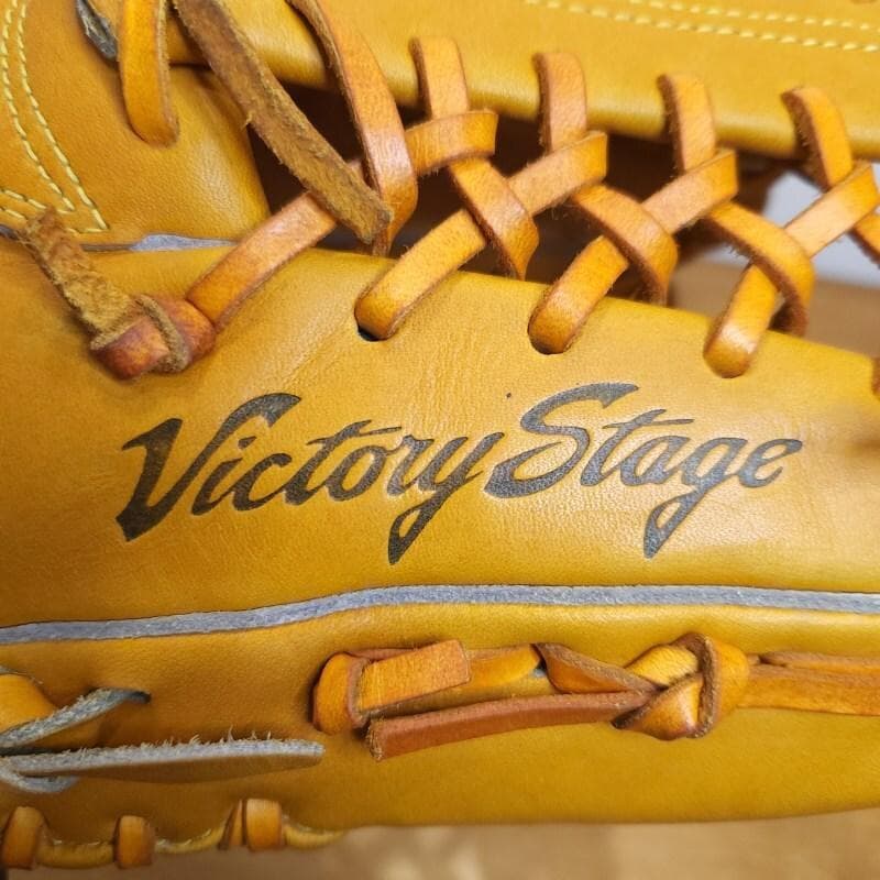 ミズノ MIZUNO ビクトリーステージ 本格モデル 良品 児童用 硬式グローブ