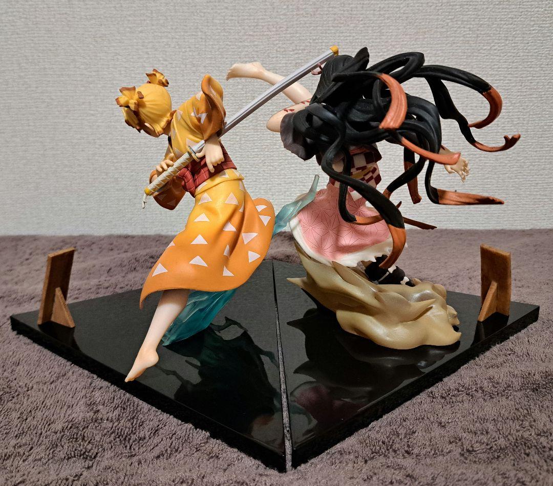 4体セット アニメ フィギュア 戦闘ポーズ
