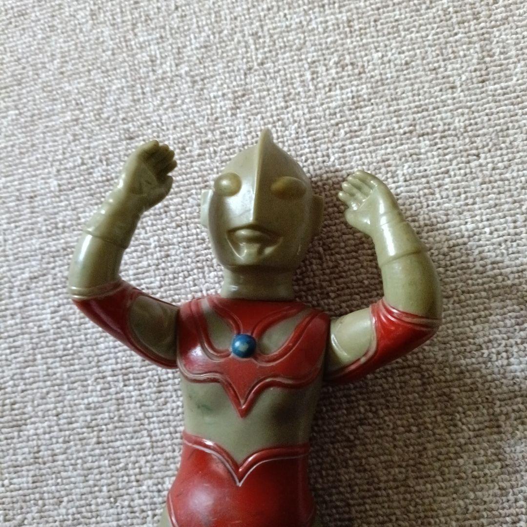 ズ*ン様 約29cm 帰ってきたウルトラマン　ソフビ　ブルマァク　当時物