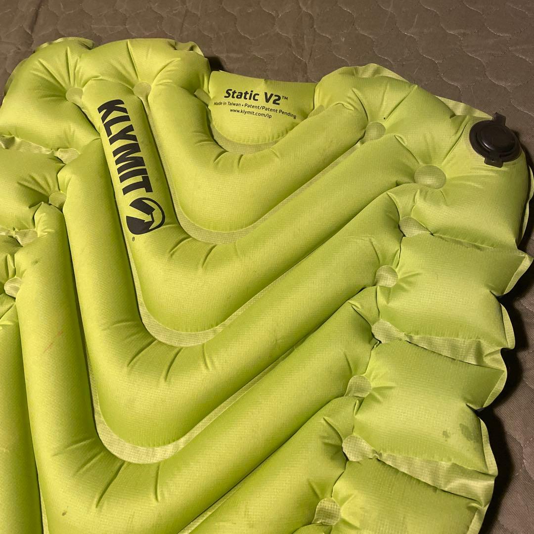 KLYMIT Static V2 スリーピングマット グリーン
