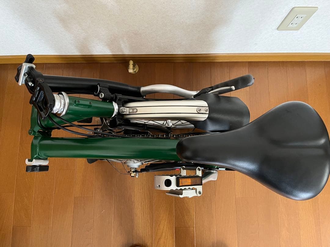 ブロンプトンM3L とカバー&サドルバッグ