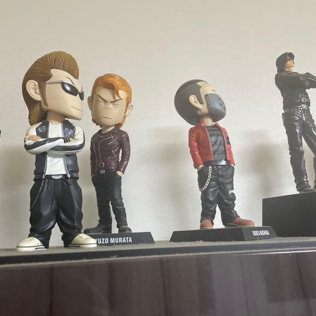 クローズフィギュアセット - 九龍龍信、美藤竜也、坊屋春道など