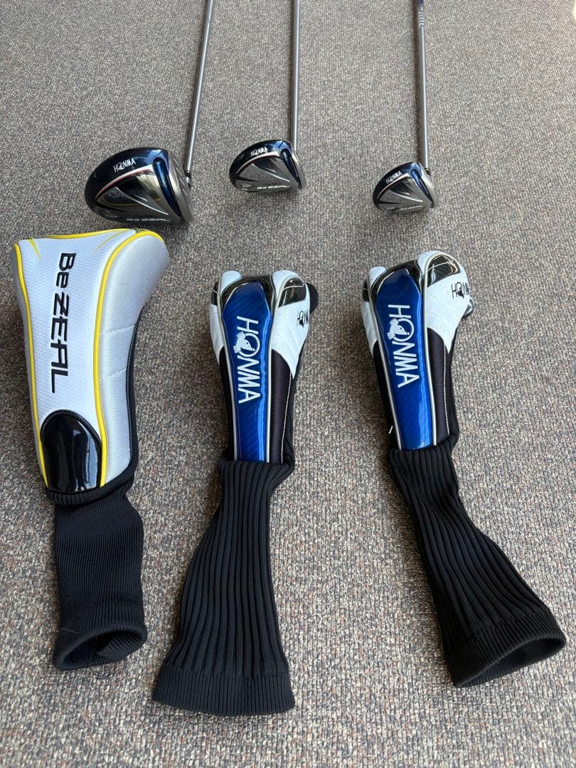 HONMA Be ZEAL535ドライバーフェアウェイウッド、ユーティリティ