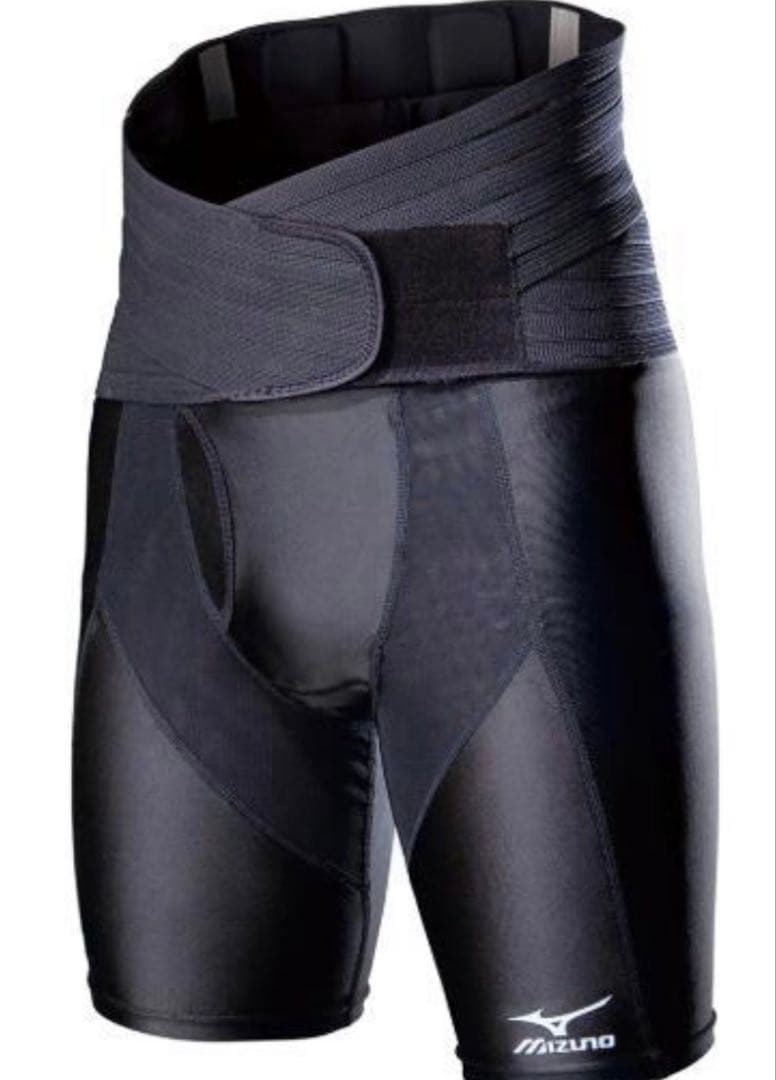 Mizuno バイオギアゴルフ腰専用 サポーター　XLサイズ ブラック
