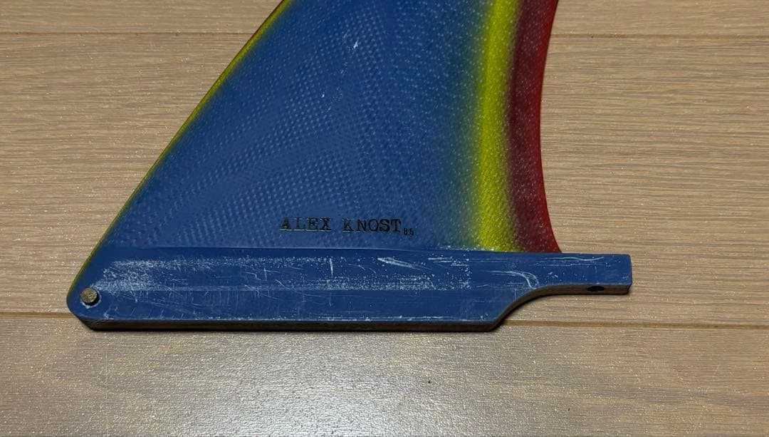 中古 Captain Fin Alex Knost フィン 8.5 緑 ミッド