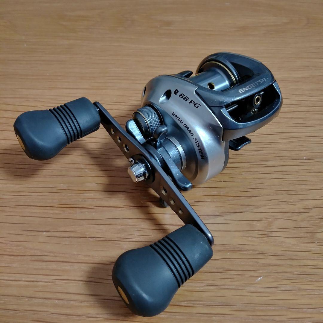 美品 SHIMANO ENGETSU BB 両軸リール