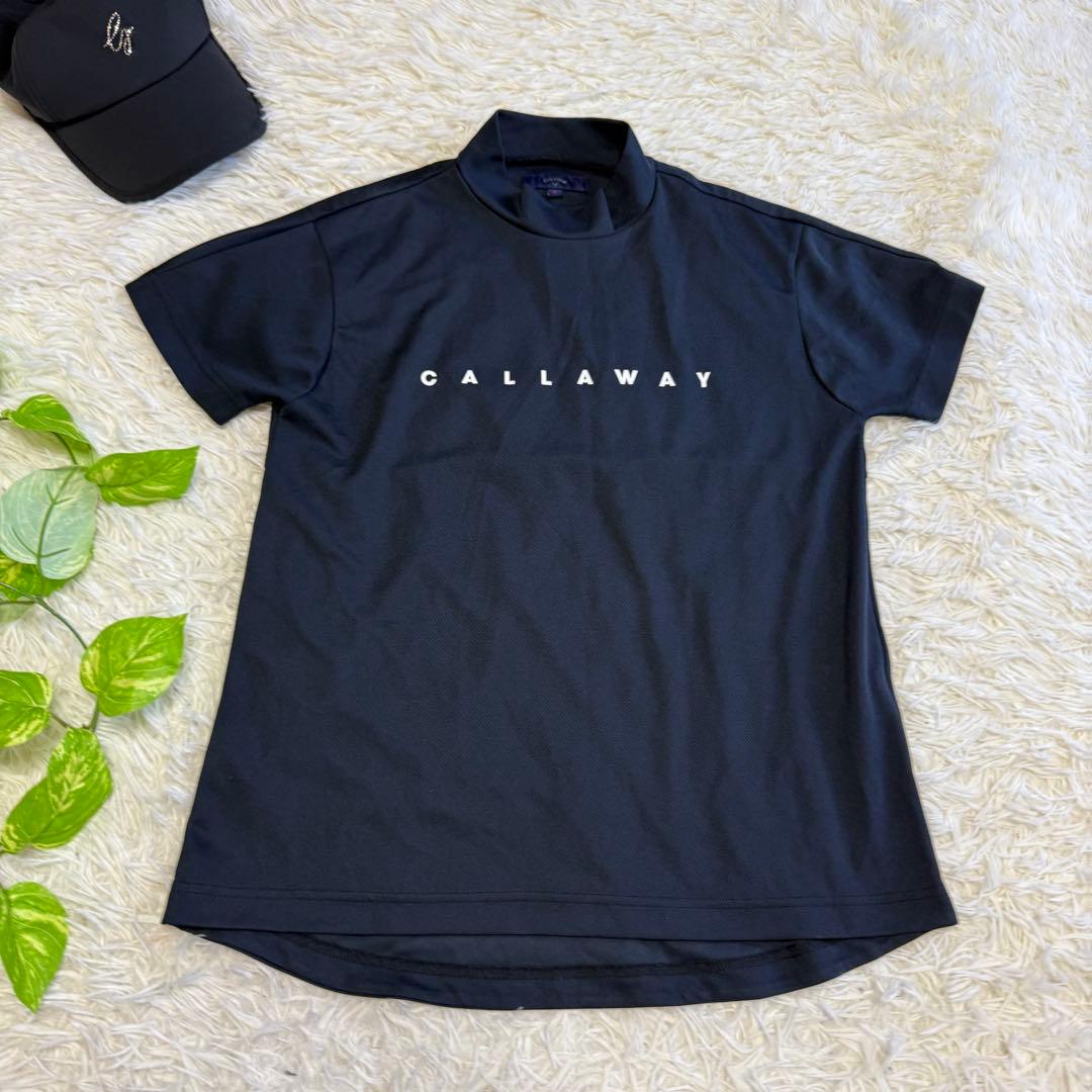 【キャロウェイ】美品 セットアップ モックネック スカート M レディース