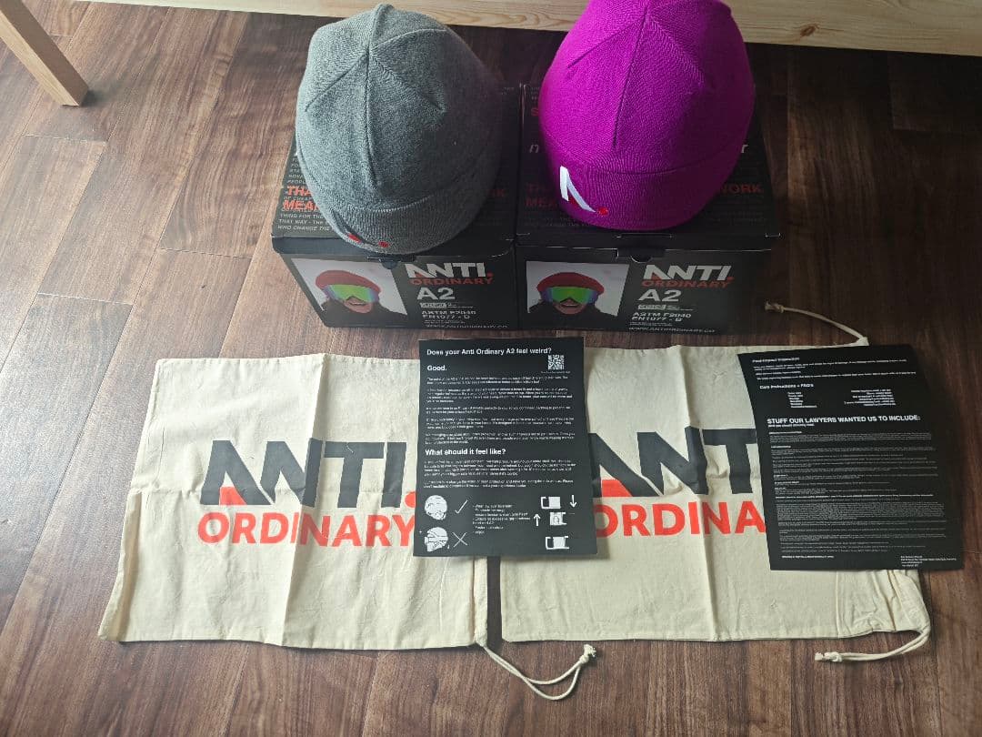 anti ordinary a2 スキー スノボ ヘルメット 2個セット