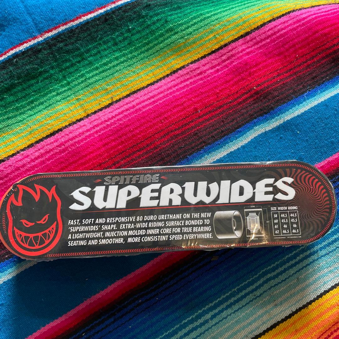 SPITFIRE SUPERWIDES 58mm 80HDウィール定価9580