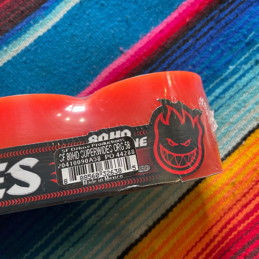 SPITFIRE SUPERWIDES 58mm 80HDウィール定価9580