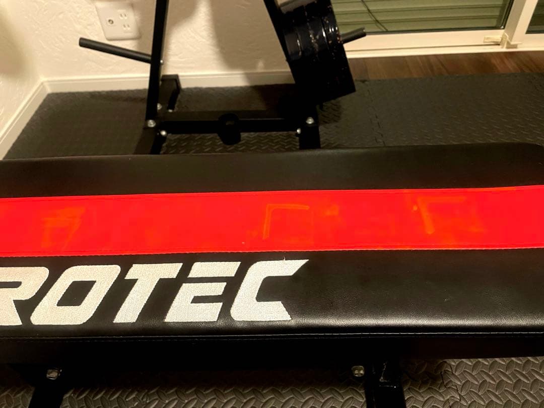IROTEC アイロテックトレーニングベンチとウエイトセット　105kg
