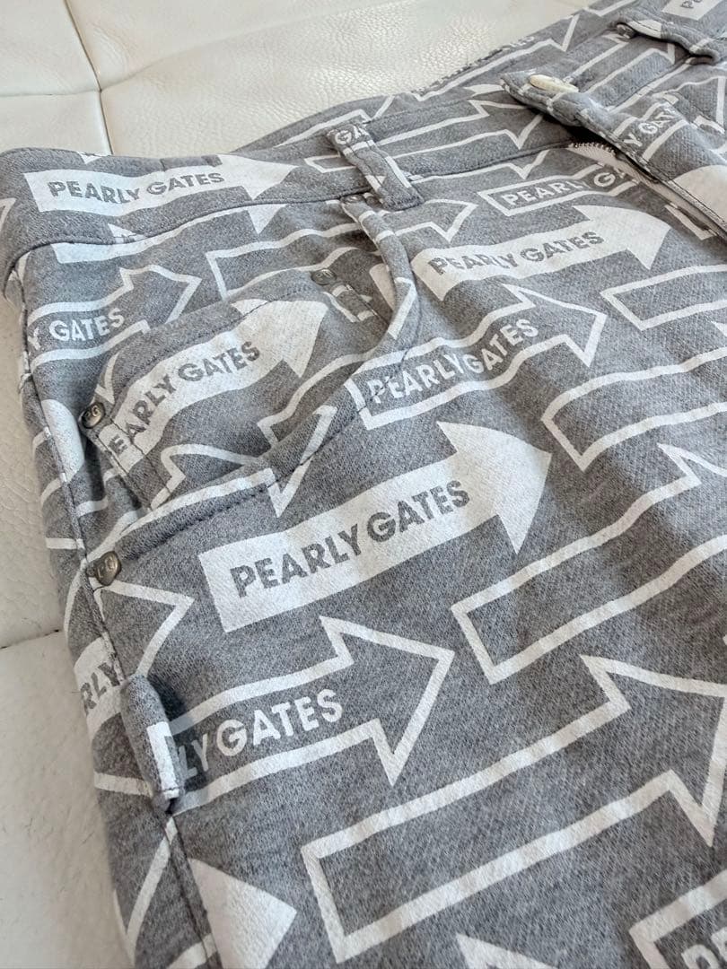 PEARLY GATES 矢印パターン メンズパンツ