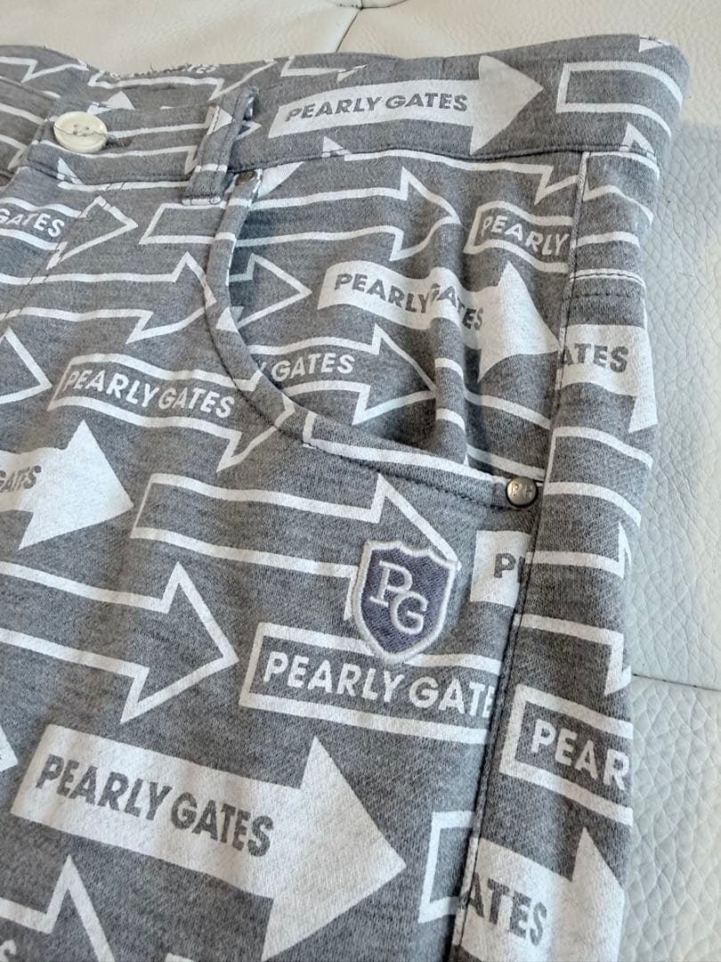 PEARLY GATES 矢印パターン メンズパンツ