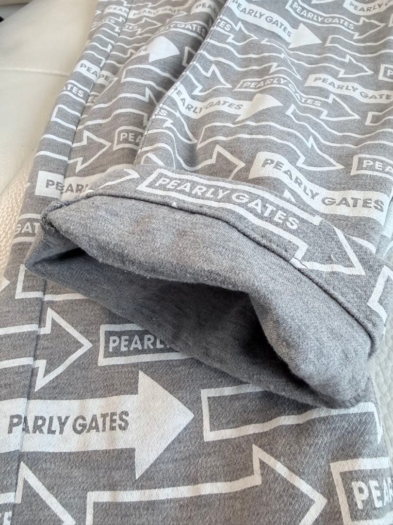 PEARLY GATES 矢印パターン メンズパンツ