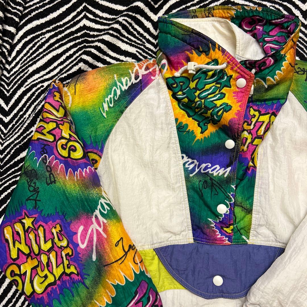 ビンテージ 80s WILD STYLE ジャケット ワイルドスタイル US古着