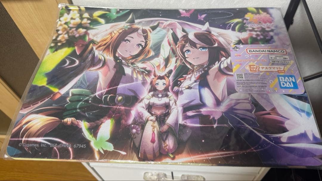 一番くじ ウマ娘 A賞 シュヴァルグラン E賞デスクマットセット