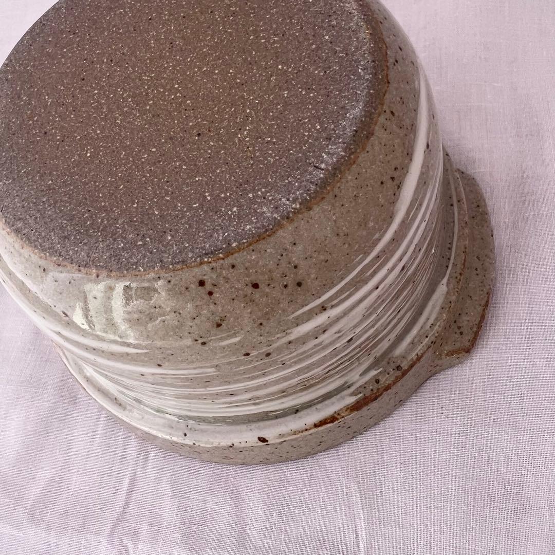 【未使用】❤️ミニ土鍋　茶碗蒸し　グラタン　器　陶器　蓋