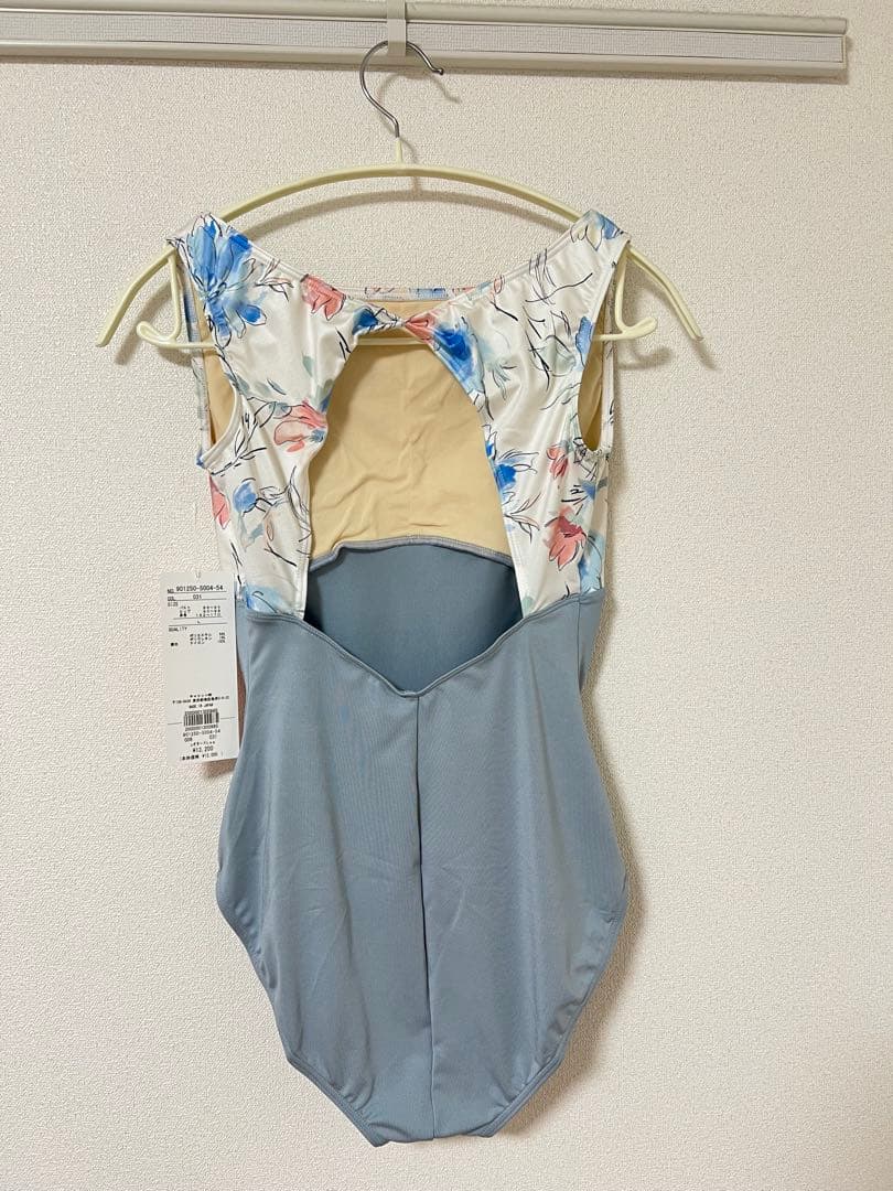 Chacott 花柄デザイン バレエレオタード Ｌサイズ