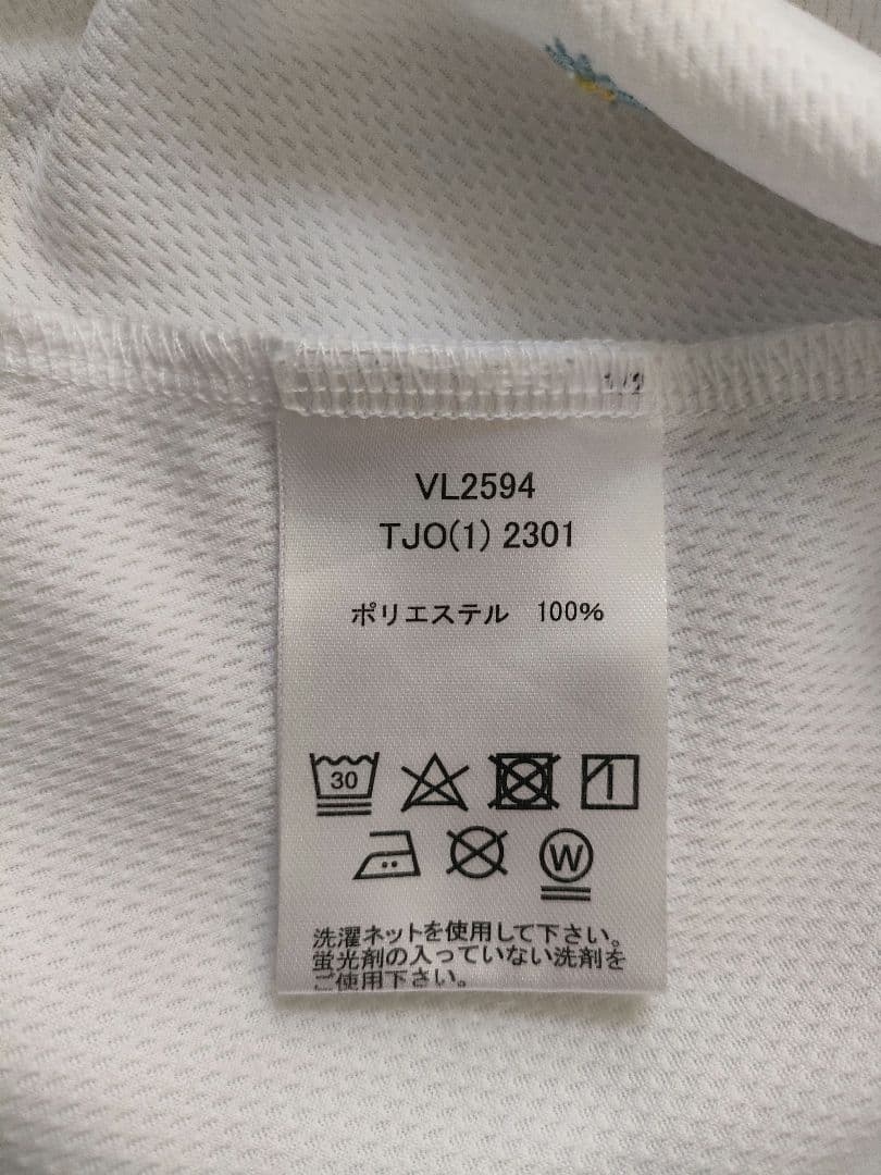 FILA 水色デイジー模様 テニスウェア セットアップ XL