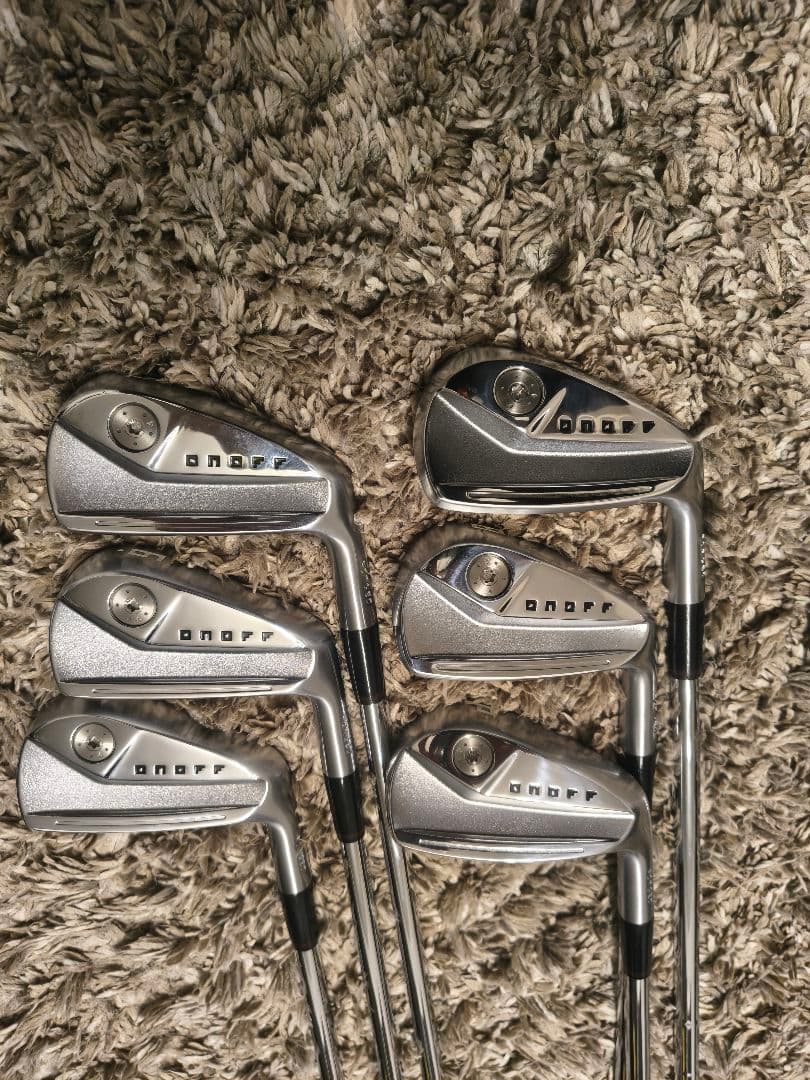 美品　ONOFF KURO FORGED アイアンセット 2024　オノフ