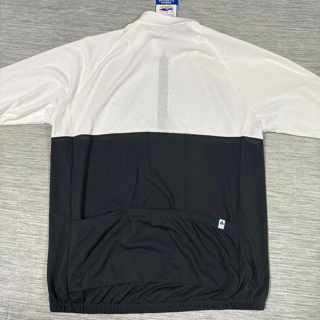 新品　mont-bell モンベル　サイクルロングスリーブ　ハーフジップシャツ