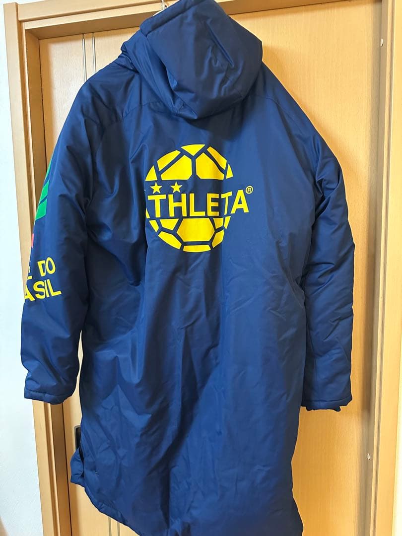 ATHLETA ベンチコート ネイビー F