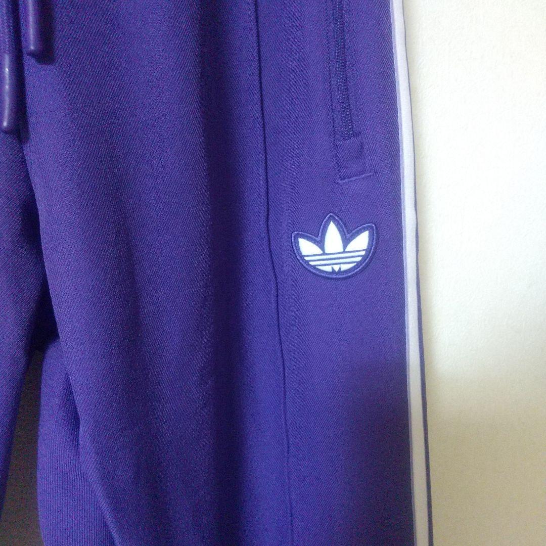 adidasレアルマドリード TERRACE ICON トラックパンツ紫パープル