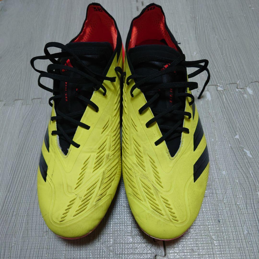 【美品】プレデター Elite FG イエロー　28cm