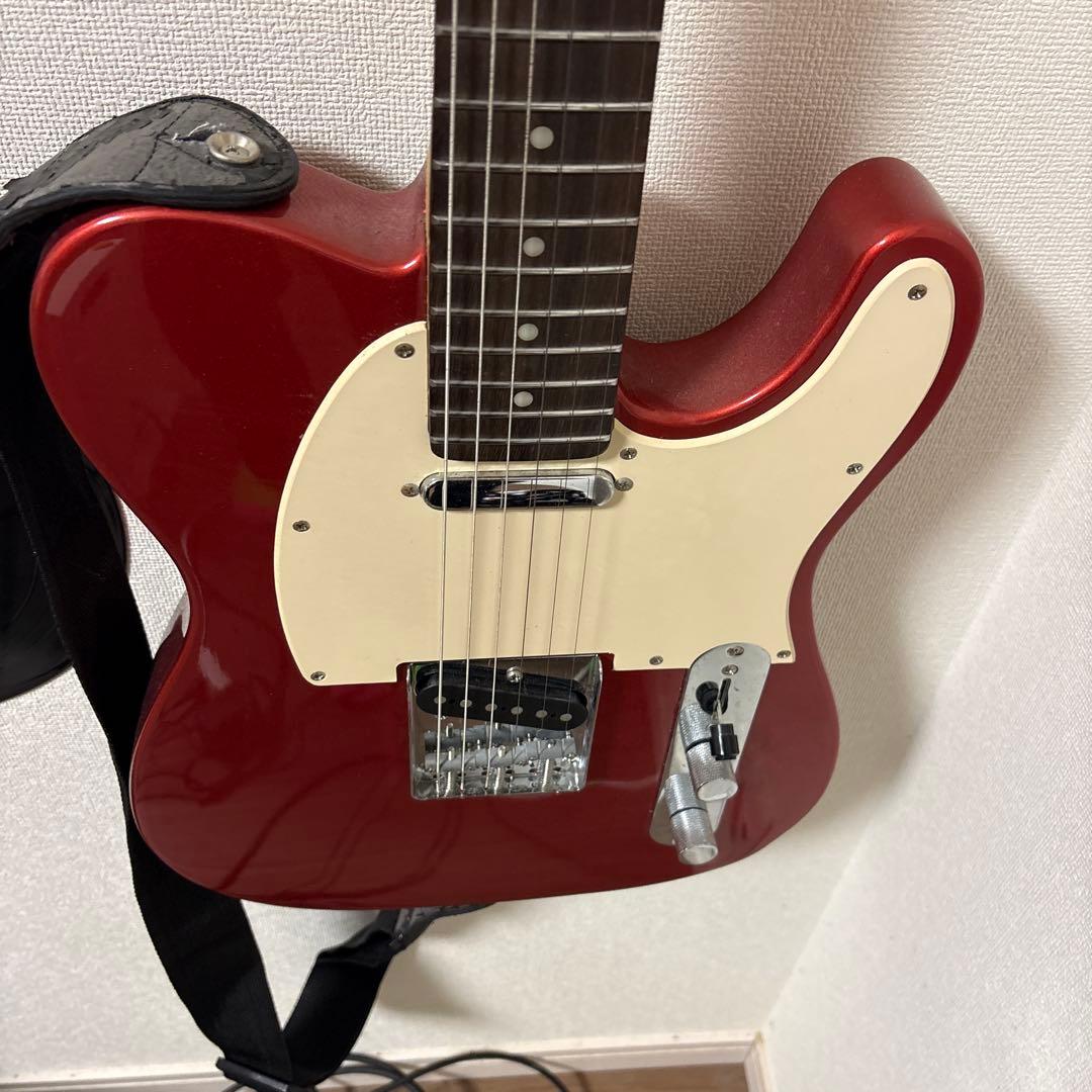 BUSKER'S エレキギター レッド