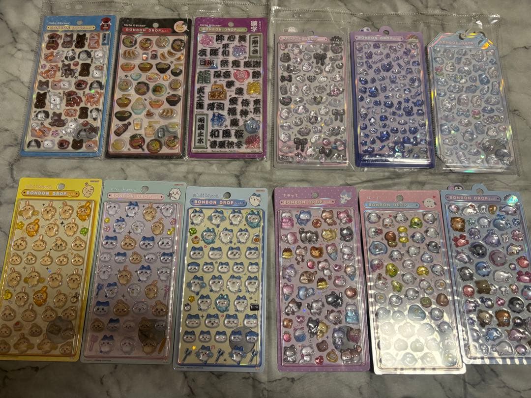 ボンボンドロップシールまとめ売り43枚