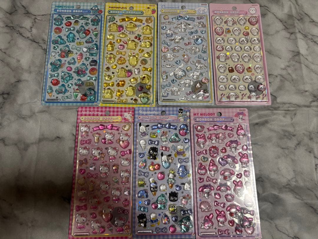 ボンボンドロップシールまとめ売り43枚