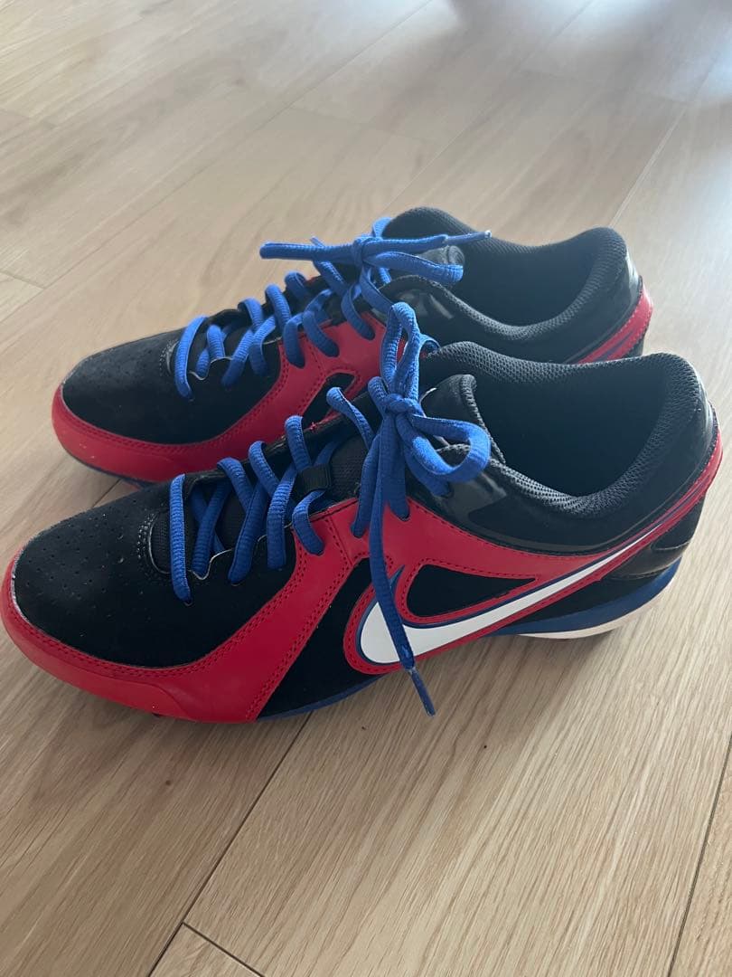 Nike 野球スパイク　ブラック/レッド　26.0cm