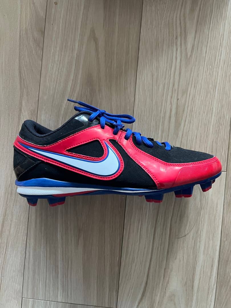 Nike 野球スパイク　ブラック/レッド　26.0cm