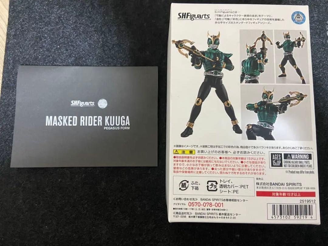 イ*ゴ様 s.h　真骨彫製法　仮面ライダークウガ　ペガサスフォーム　フィギュア