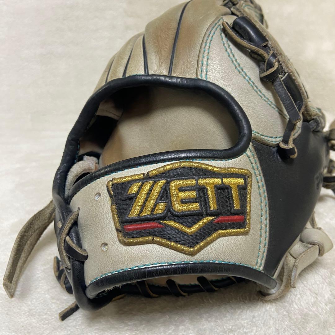 ZETT ゼット　軟式　内野手　グローブ　源田モデル　バイカラー　大人用