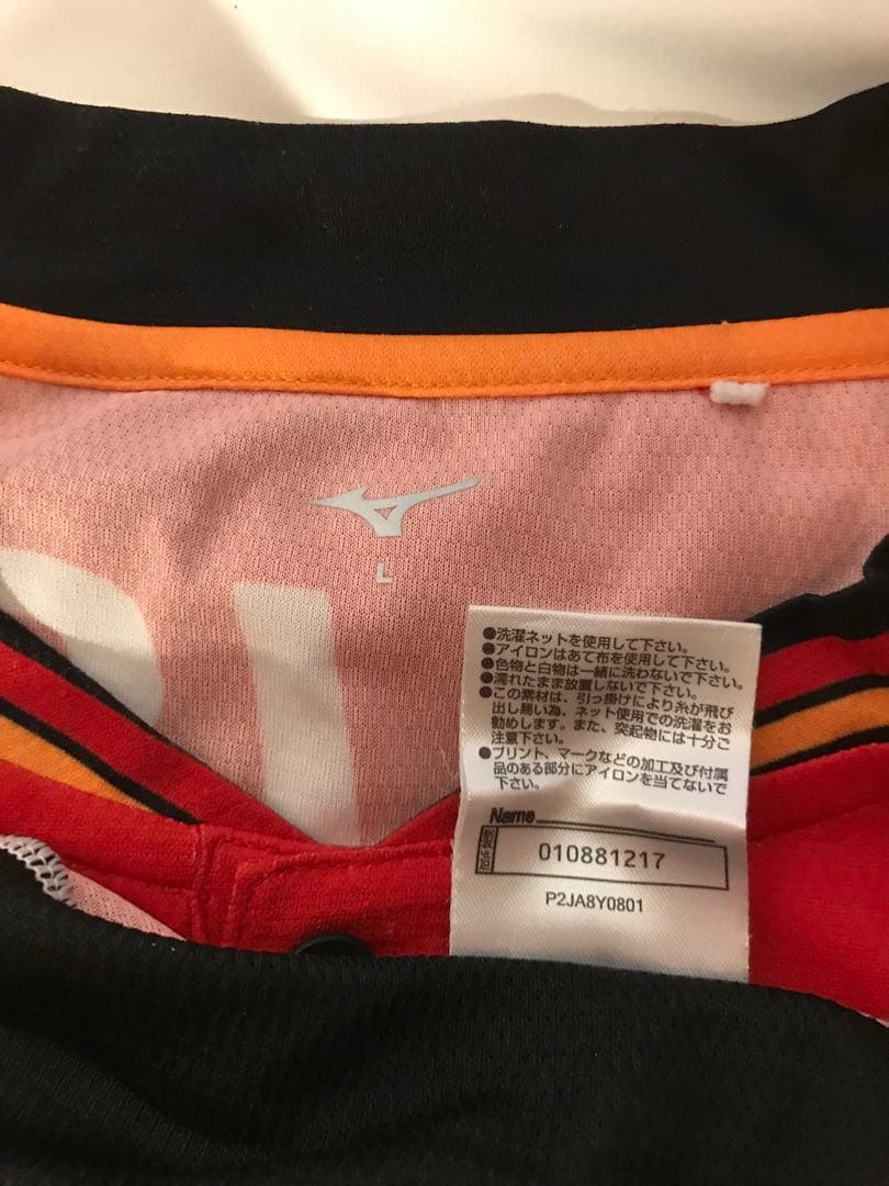 正規MIZUNO名古屋グランパス「10」ガブリエル・シャビエル半袖Lユニフォーム