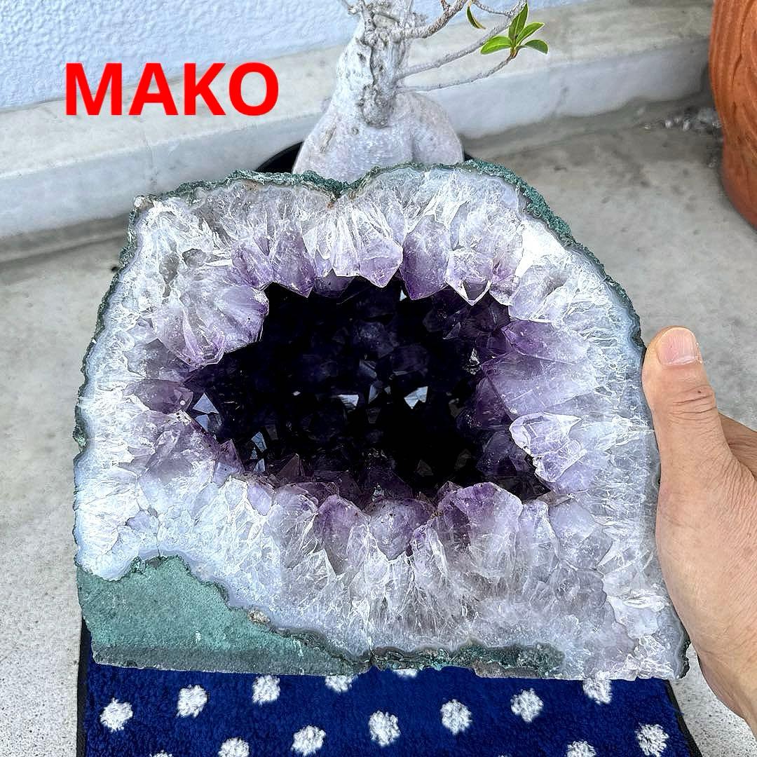 M1738☆アメジストドーム15.4Kg☆天然石　原石☆N41002