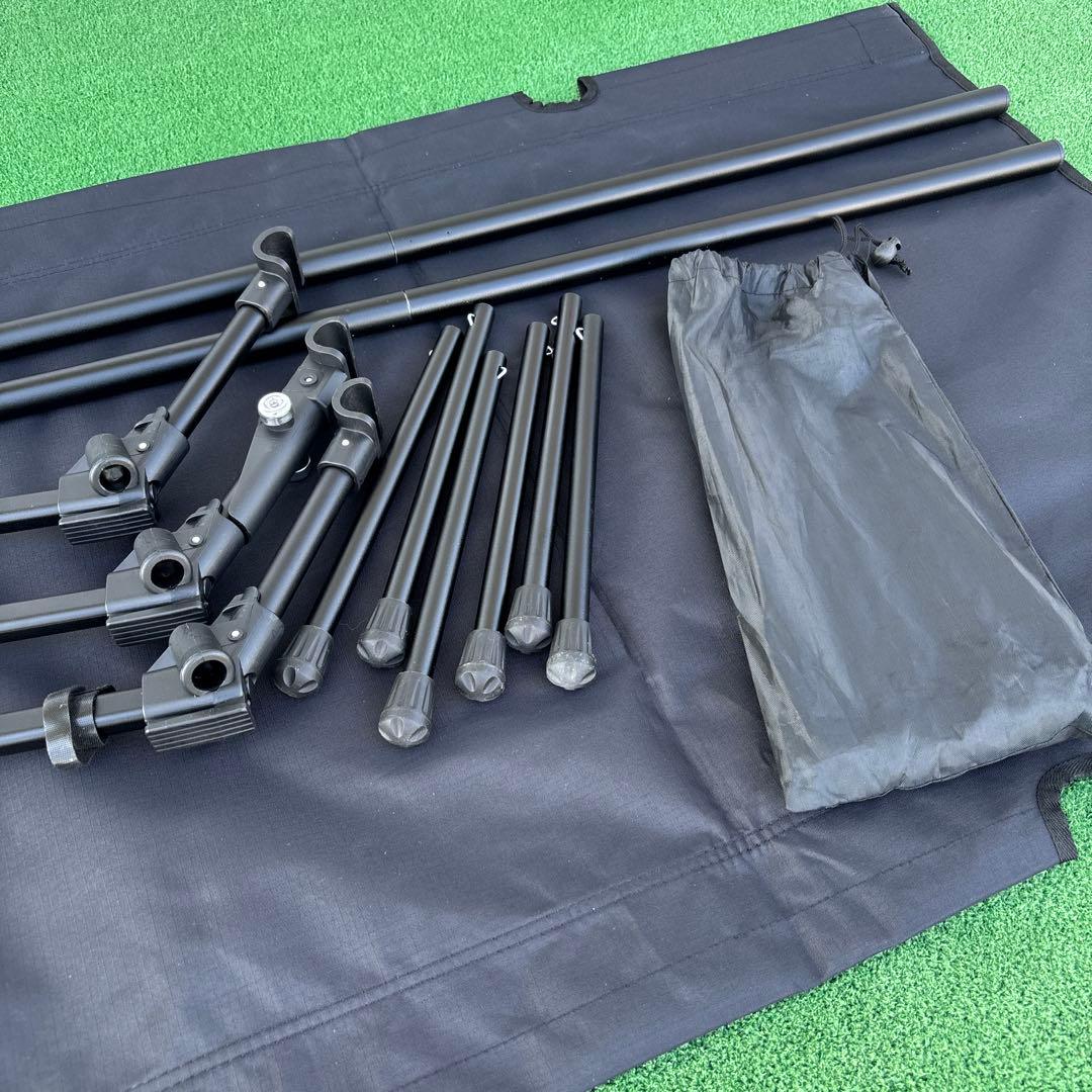 ②wolfyok outdoors コット キャンプ 2way 軽量