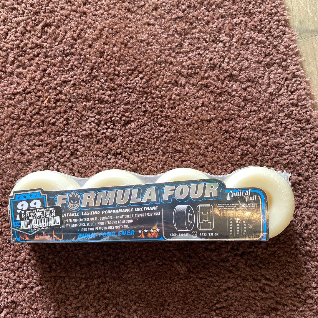 Spitfire Formula Four 99A 53mm スケボーウィール