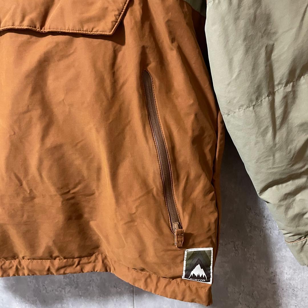 Burtonバートンスキーウェアスノーボードジャケットハーフジップパーカーフード