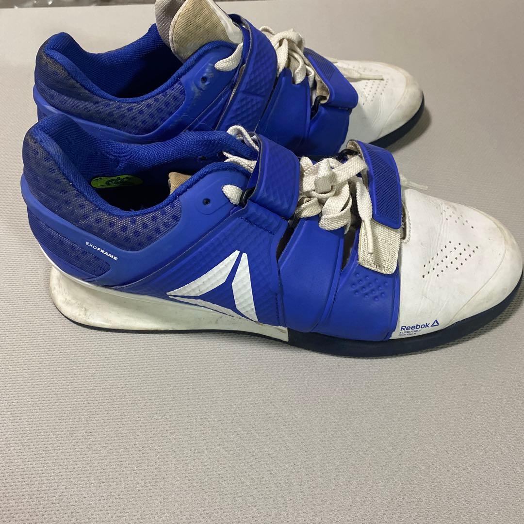 Reebok リフティングシューズ 青白　レガシー