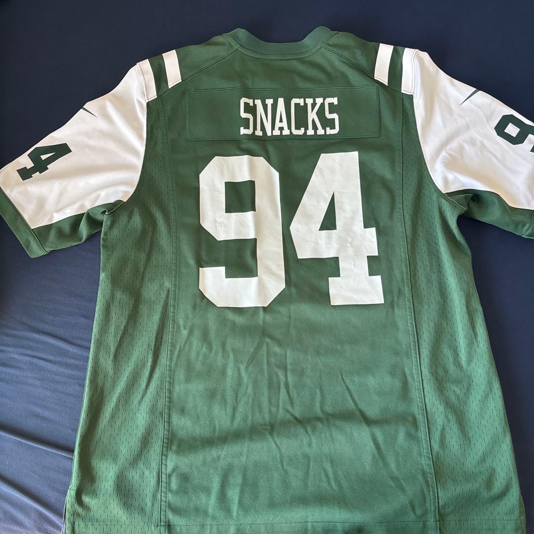 ニューヨーク・ジェッツ SNACKS ユニフォーム 94番 MサイズNIKE