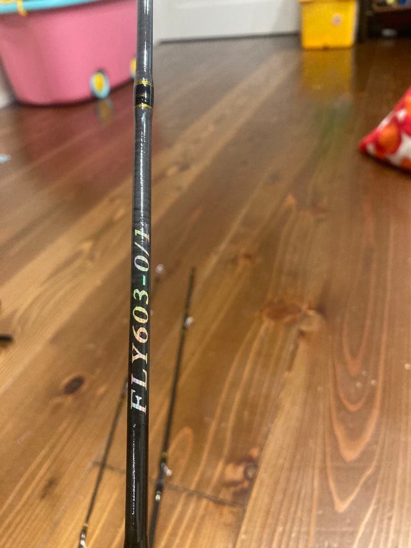 FLY603-01 フライロッド 6ft 3ピース　#1 オイカワ　カワムツ