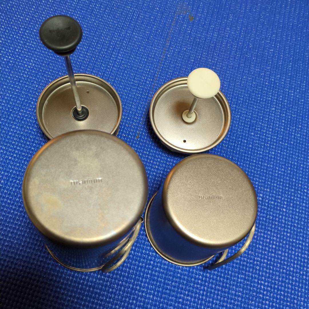 【廃盤希少】peakチタンカフェラテセット　スノーピーク